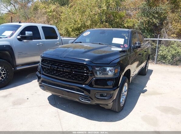 1C6RREFT5MN630012 2021 RAM 1500 Black Widok z przodu