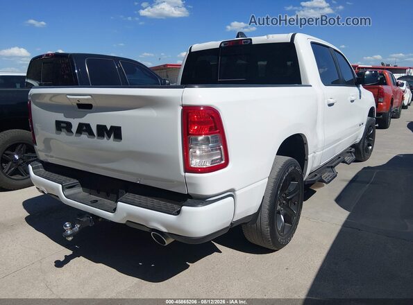 1C6RREFTXMN660543 2021 RAM 1500 Белый Задняя правая четверть