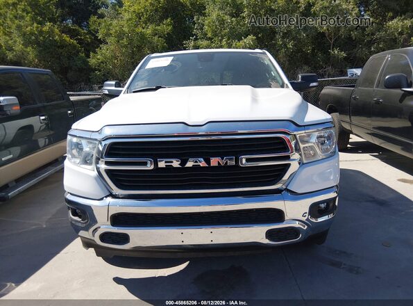 1C6RREFTXMN660543 2021 RAM 1500 Белый Вид щитка приборов
