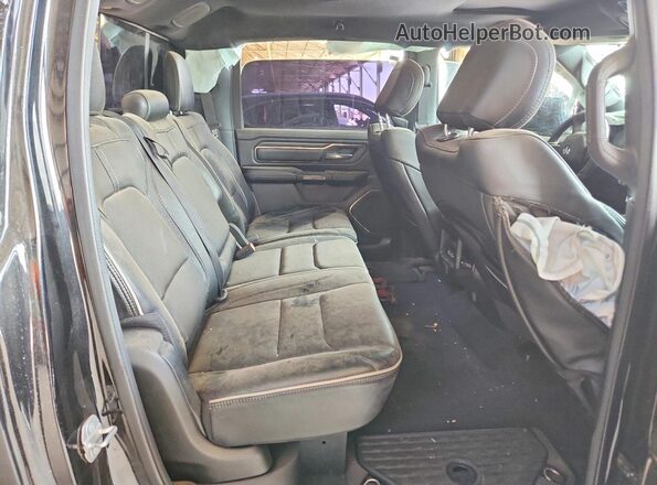 1C6RREHT3KN894890 2019 RAM 1500 Black Rear interior view