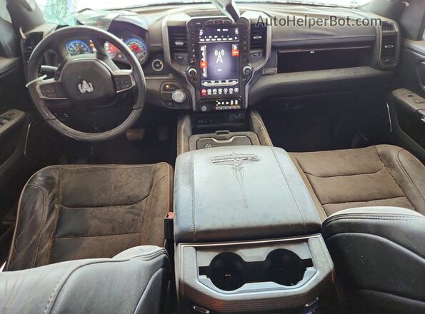 1C6RREHT3KN894890 2019 RAM 1500 Black Instrument cluster view