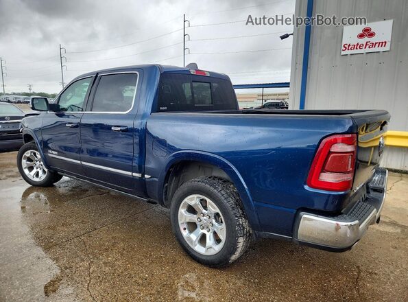 1C6RREHTXMN828520 2021 RAM 1500 Blue Հետևի ձախ