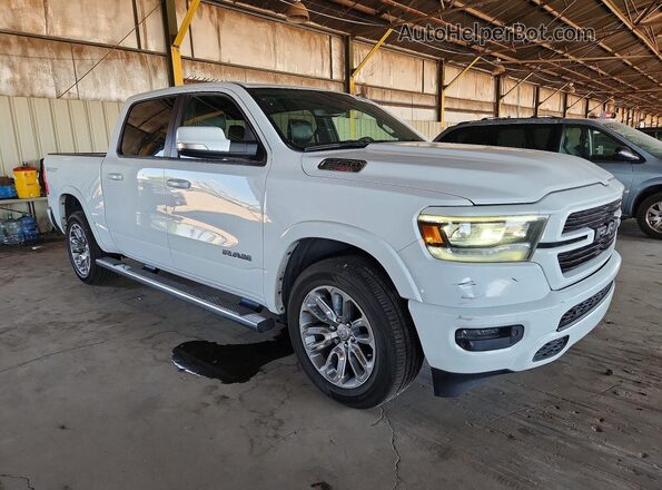 1C6RREJM0LN246458 2020 RAM 1500 Белый Передняя правая четверть