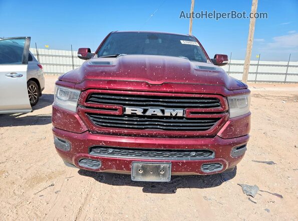 1C6RREJTXKN590711 2019 RAM 1500 Burgundy Widok z przodu