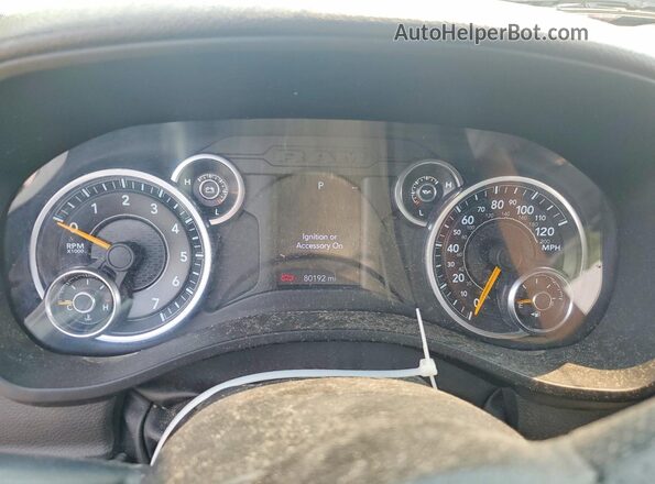 1C6RRENG9NN382241 2022 RAM 1500 Белый Вид щитка приборов
