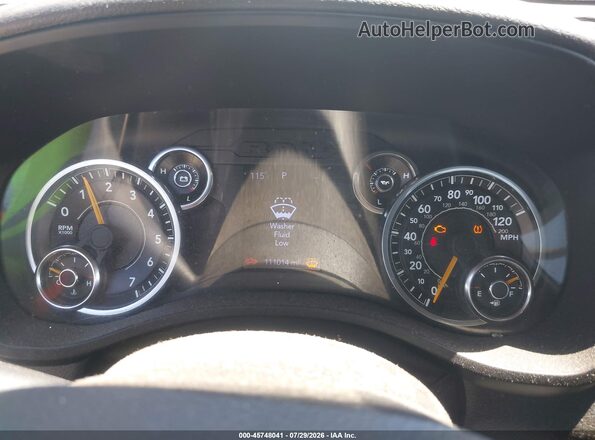 1C6RRFCG0MN714137 2021 RAM 1500 White Rear seats view