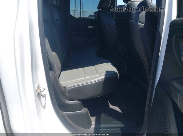 1C6RRFCG0MN714137 2021 RAM 1500 White VIN sticker view