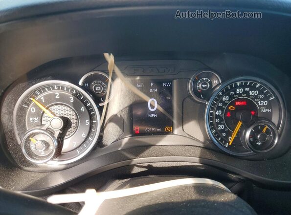 1C6RRFCG7MN566374 2021 RAM 1500 White Vista del cuadro de instrumentos