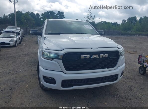1C6RRFFG0SN608053 2025 RAM 1500 White უკანა სალონის ხედი