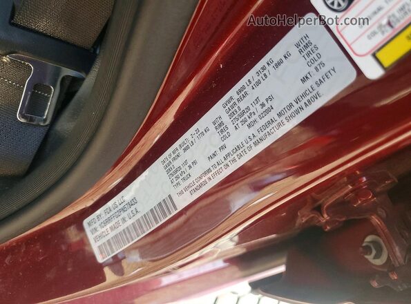 1C6RRFFG2PN578433 2023 RAM 1500 Burgundy Engine compartment view