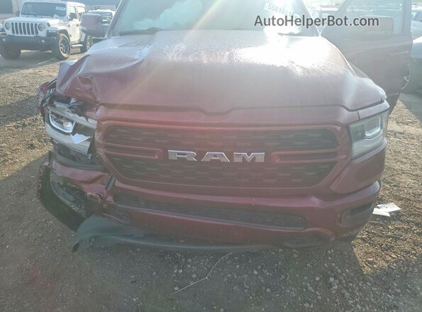 1C6RRFFG2PN578433 2023 RAM 1500 Burgundy Rear interior view
