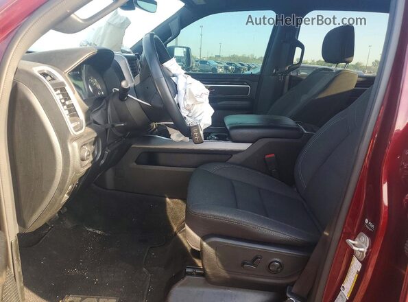 1C6RRFFG2PN578433 2023 RAM 1500 Burgundy Front interior view