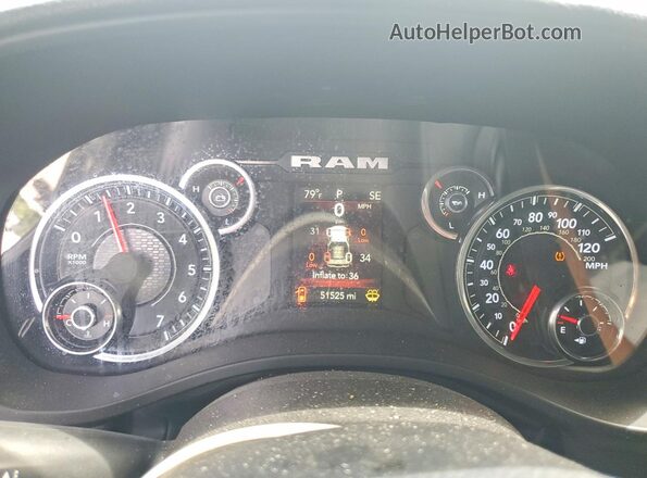 1C6RRFFG2RN111113 2024 RAM 1500 Gray Vista del cuadro de instrumentos