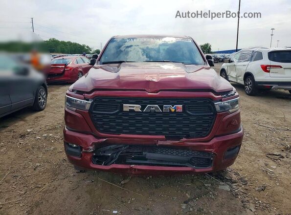 1C6RRFFG4SN732410 2025 RAM 1500 Burgundy Вид спереду