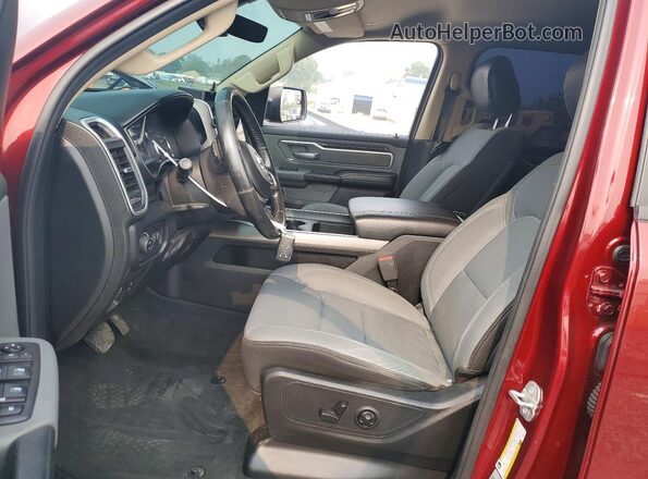 1C6RRFFG5KN817286 2019 RAM 1500 Burgundy Widok wnętrza z przodu