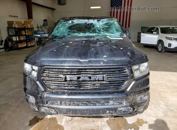 1C6RRFFG5KN903312 2019 RAM 1500 Black Front view