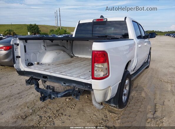 1C6RRFFG7MN744358 2021 RAM 1500 Белый Задняя правая четверть
