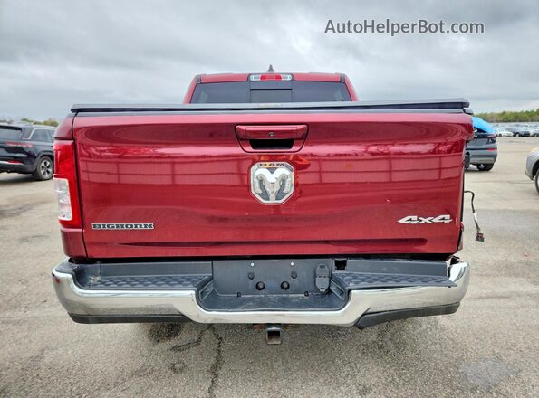 1C6RRFFG8MN611995 2021 RAM 1500 Red უკანა ხედი