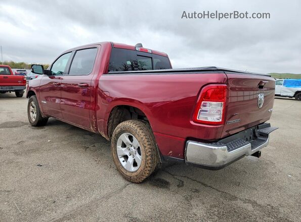 1C6RRFFG8MN611995 2021 RAM 1500 Red უკანა მარცხენა