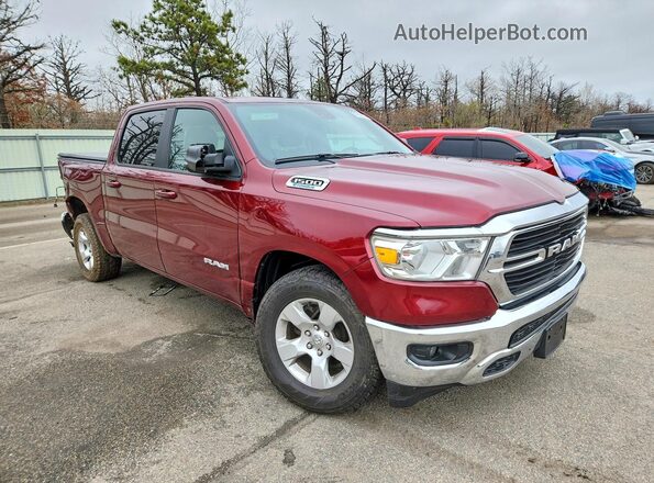 1C6RRFFG8MN611995 2021 RAM 1500 Red წინა მარჯვენა