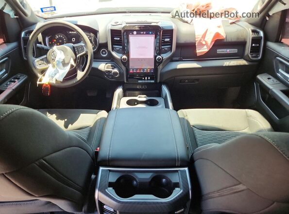 1C6RRFFG8SN684328 2025 RAM 1500 White Dashboard view