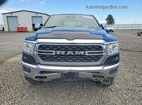 1C6RRFMG8NN143674 2022 RAM 1500 Black Front view