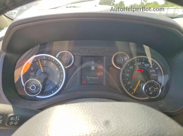 1C6SRFBT0KN915873 2019 RAM 1500 Gray Սարքավորումների վահանակի տեսք