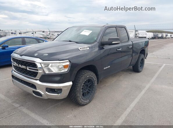1C6SRFBT1LN198451 2020 RAM 1500 Gray Առջևի ձախ երեք քառորդ տեսարան