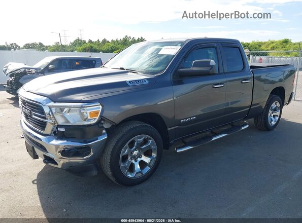 1C6SRFBT2KN580812 2019 RAM 1500 Gray წინა მარცხენა ხედი სამი მეოთხედიდან