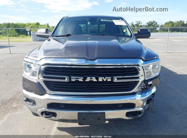 1C6SRFBT2KN580812 2019 RAM 1500 Gray უკანა სალონის ხედი