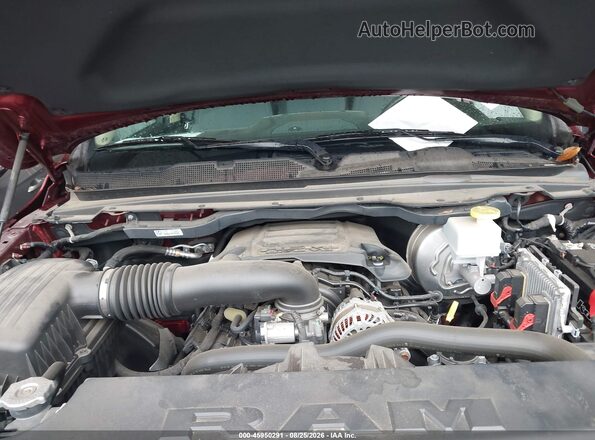 1C6SRFBT2KN858172 2019 RAM 1500 Burgundy Widok z tyłu