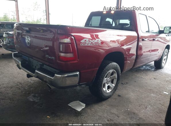 1C6SRFBT2KN858172 2019 RAM 1500 Burgundy Tył prawy