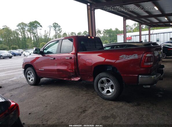 1C6SRFBT2KN858172 2019 RAM 1500 Burgundy Widok wnętrza 360 stopni