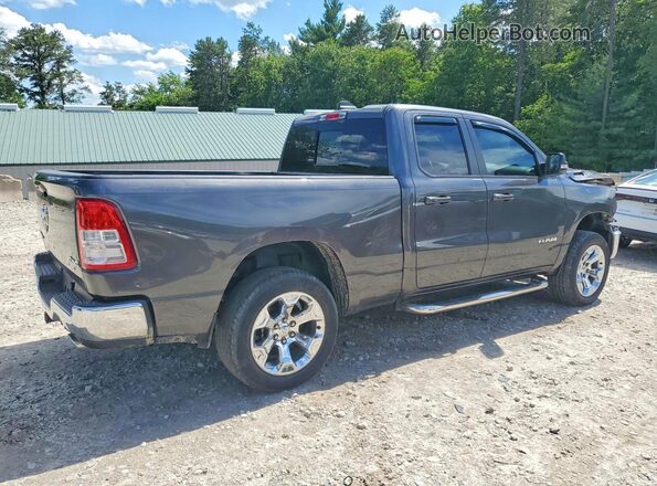 1C6SRFBT3MN617434 2021 RAM 1500 Gray Trasero derecho