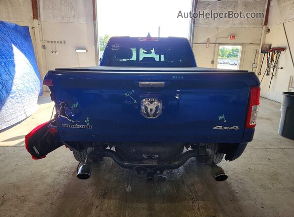 1C6SRFBT4KN840899 2019 RAM 1500 Blue Rear view