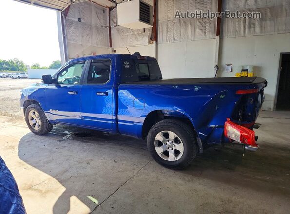 1C6SRFBT4KN840899 2019 RAM 1500 Blue Rear left