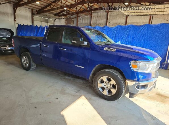 1C6SRFBT4KN840899 2019 RAM 1500 Blue Front right
