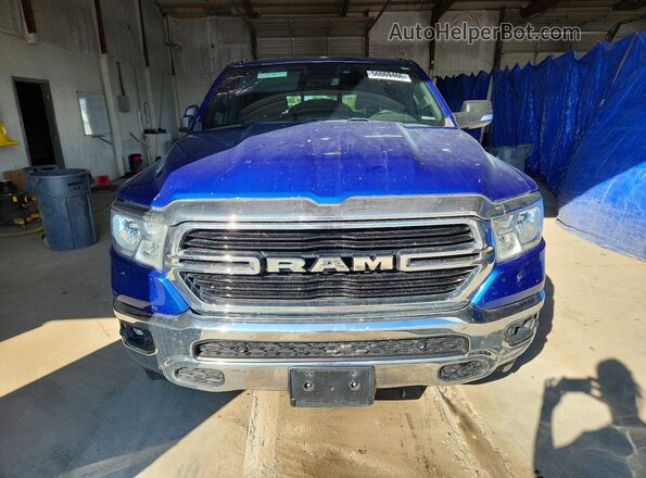 1C6SRFBT4KN840899 2019 RAM 1500 Blue Front view