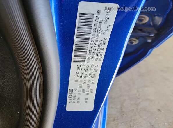1C6SRFBT4KN840899 2019 RAM 1500 Blue Engine compartment view