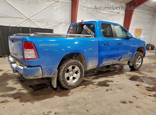 1C6SRFBT5MN623851 2021 RAM 1500 Blue Tył prawy