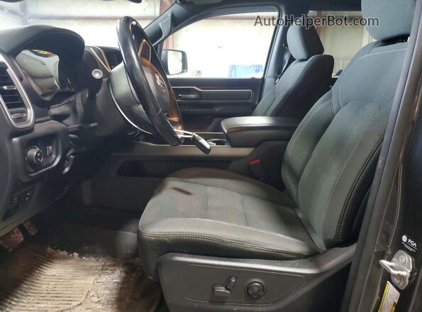 1C6SRFBT7MN809374 2021 RAM 1500 Charcoal Front interior view