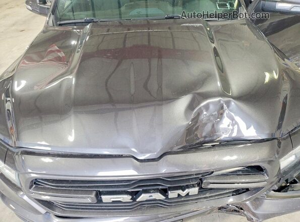 1C6SRFBT7MN809374 2021 RAM 1500 Charcoal Rear interior view