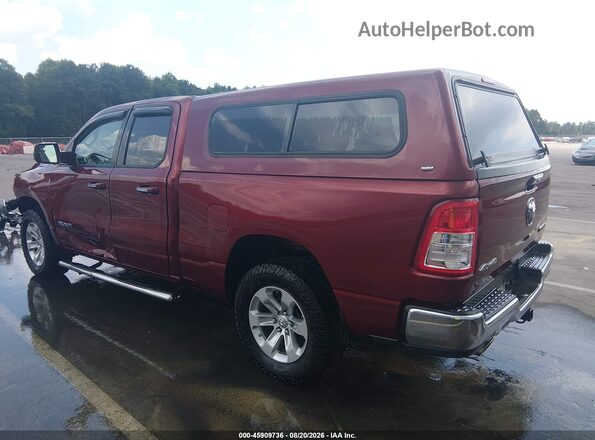 1C6SRFBT8KN854109 2019 RAM 1500 Red უკანა მარცხენა