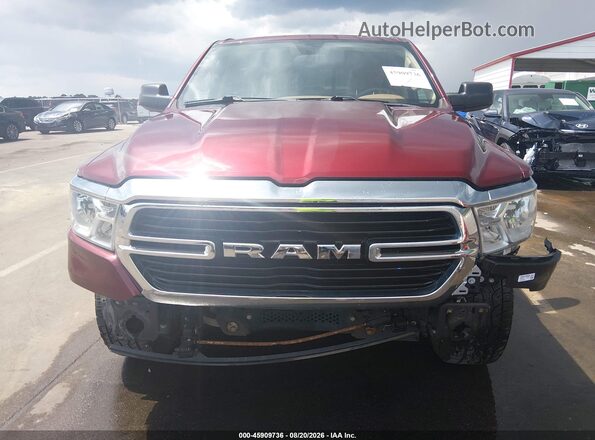 1C6SRFBT8KN854109 2019 RAM 1500 Red წინა ხედი
