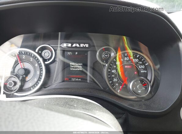 1C6SRFBT8LN224222 2020 RAM 1500 Gray უკანა სავარძლების ხედი