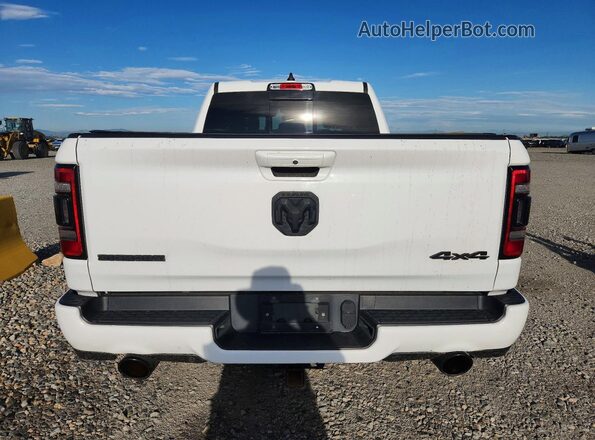 1C6SRFBTXMN673466 2021 RAM 1500 White Հետևի տեսք
