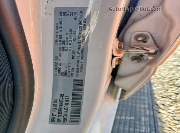 1C6SRFBTXMN673466 2021 RAM 1500 White Շարժիչի բաժամունքի տեսք