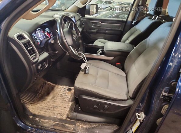 1C6SRFFMXLN223785 2020 RAM 1500 Blue წინა სალონის ხედი