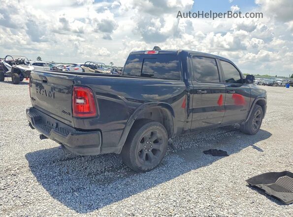 1C6SRFFP6SN536096 2025 RAM 1500 Black უკანა მარჯვენა