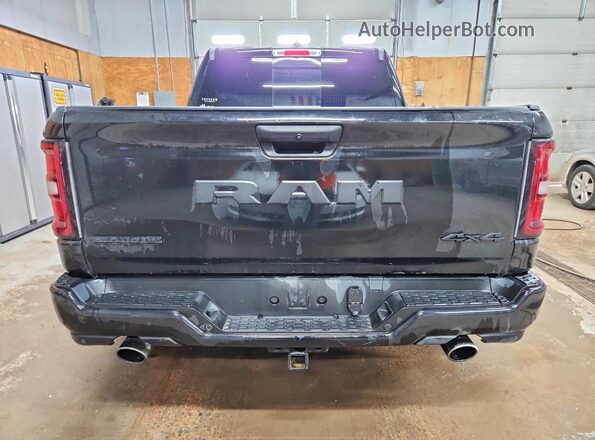 1C6SRFFP8SN618346 2025 RAM 1500 Black უკანა ხედი
